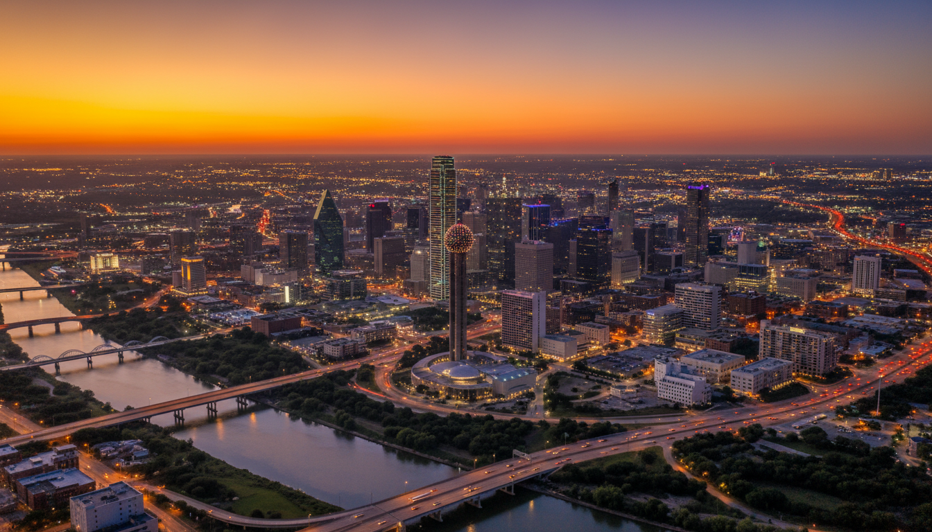 Dallas-Fort Worth skyline